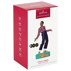 New! Urkel from Family Matters Hallmark Keepsake Christmas Ornament 2023 + Sound